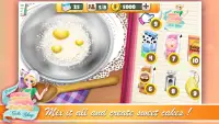 Princess cakes shop : Anna cooking Game Screen Shot 1