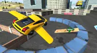 Flying Car City 3D Screen Shot 1