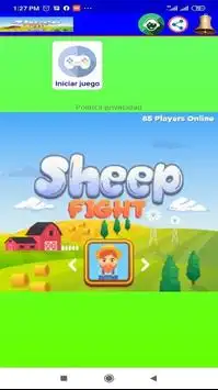 Sheep Fight - game Screen Shot 0