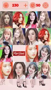 Red Velvet Matching Game Screen Shot 4