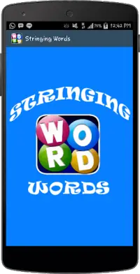 Stringing Words Screen Shot 0