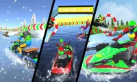 Jet Ski Boat Racing: Robot Shooting Water Race Screen Shot 2