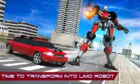 Limo Robot Transformation: Transform Robot Games Screen Shot 5