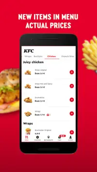 KFC: Delivery, Food & Coupons Screen Shot 2