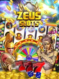 Greek God Casino Slot Machine Screen Shot 2