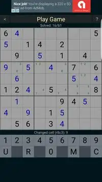 Sudoku Challenge Screen Shot 2