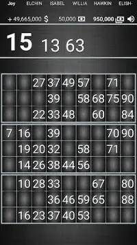 Bingo Live  Black Edition  Multiplayer Game Online Screen Shot 7