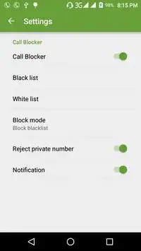 Call Blocker Screen Shot 5