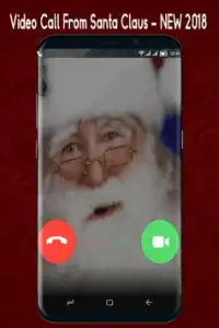 Video Call From Santa Claus - NEW 2018 Screen Shot 0