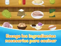 Juegos de cocina - Recetas del chef Screen Shot 4
