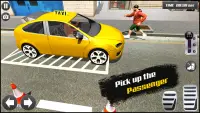 fou Taxi simulateur: Taxi jeux de pilotes 2020 Screen Shot 4