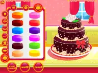 Wedding Cake Decoration - Sweet Cake Maker Games Screen Shot 4