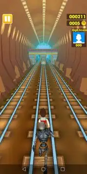 Ryder Dash : Subway Run Endless Game Screen Shot 2