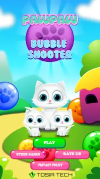 PawPaw Bubble Shooter Screen Shot 0