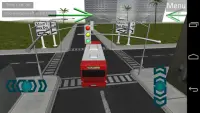 cidade de ônibus simulador 3D Screen Shot 2