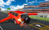 Flying Car Game - Prado Car Parking Games 3D Screen Shot 3