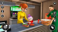 Single Mom Virtual Mother Sim Screen Shot 0