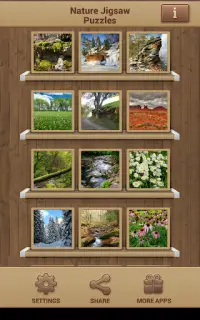 Natur Puzzle Spiele Screen Shot 9