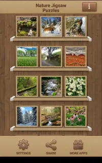 Quebra-cabeça Natureza Screen Shot 9