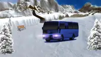 Offroad Snow Hill Bus Drive 3D Screen Shot 11