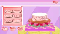 ケーキウェディングケーキゲーム Screen Shot 1