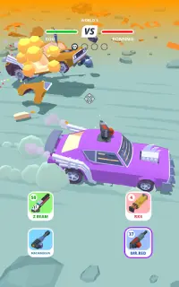 Desert Riders - Car Battle Game Screen Shot 4