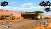 Offroad Games - School Bus Screen Shot 4