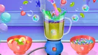 Fruity Unicorn Slush Maker: Slushy Drinks Cooking Screen Shot 3