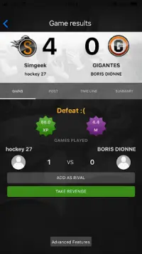 Virtual League of Hockey Screen Shot 3