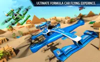 Flying Formula Car Racing Game Screen Shot 2