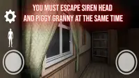 Siren Head Vs Piggy Granny Horror Survival Game Screen Shot 0