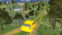Jeu de Taxi: Voiture Simulator Screen Shot 3