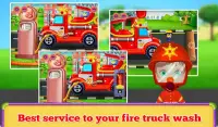 شاحنة إطفاء حريق - ألعاب للأطفال Screen Shot 1