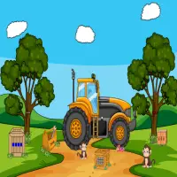 Giant Tractor Escape Screen Shot 0