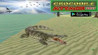 Ocean Crocodile Attack 2017 Screen Shot 0
