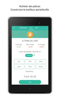 Échange crypto - Jeu simulation de trading Bitcoin Screen Shot 12