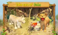 Lion Family Sim Online: élèvez votre meute lions Screen Shot 3