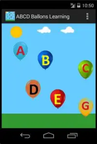 ABC Balloon Learning Game Song Screen Shot 0