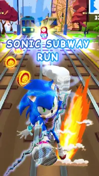 Blue Hedgehog Runner - Dash Hero Screen Shot 0