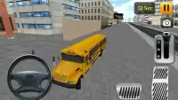 school bus driving simulater Screen Shot 1