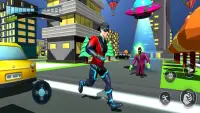 Speedster Flash Flying Hero: Flash Games 3D Screen Shot 1