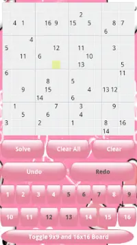 Free Sudoku 16x16 9x9 Screen Shot 3