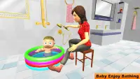 simulador virtual de mãe bebê Screen Shot 4