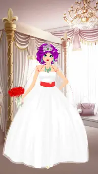 Princess Wedding Dress Up Game Screen Shot 4
