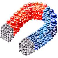 Magnetic Balls Color By Number - Magnet Bubbles