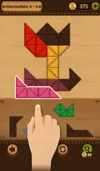 Block Puzzle Games: Wood Collection Screen Shot 2