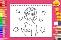 Beauty Coloring - Coloring Pages for Girls Screen Shot 4