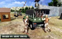 미 육군 특공대 트럭 오프로드 게임 Screen Shot 2