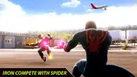 Flying Iron Superhero Man - City Rescue Mission Screen Shot 4