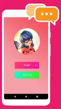Chat Talk With Ladybug Miraculous - Live Prank Screen Shot 0